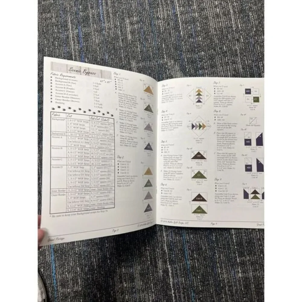 GRAND PORTAGE By Doug Leko ANTLER‎ QUILT DESIGN 2015 New Quilting Pattern Book